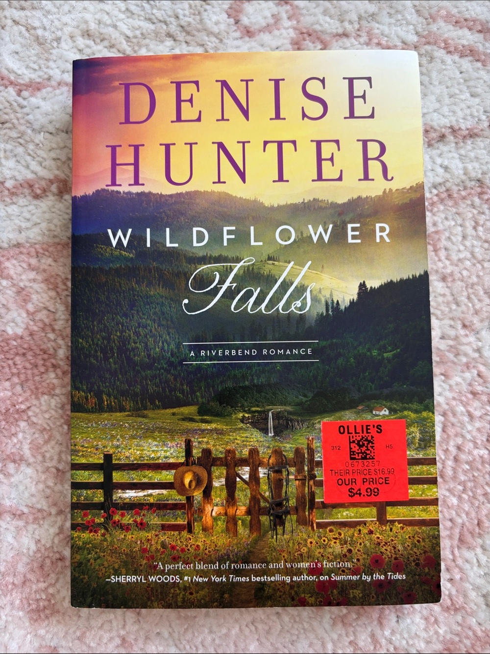 Wildflower Falls Paperback - Green Landscape Cover